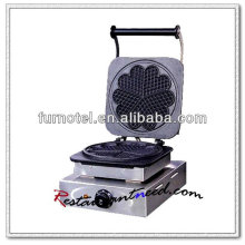 K320 1 Head Quincuncial Electric Stainless Steel Waffle Baker